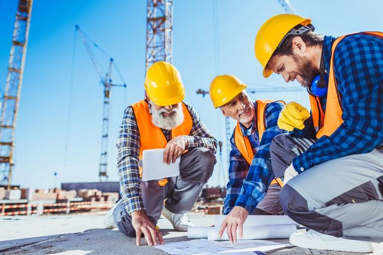 OSHA professionals working on construction jobsite