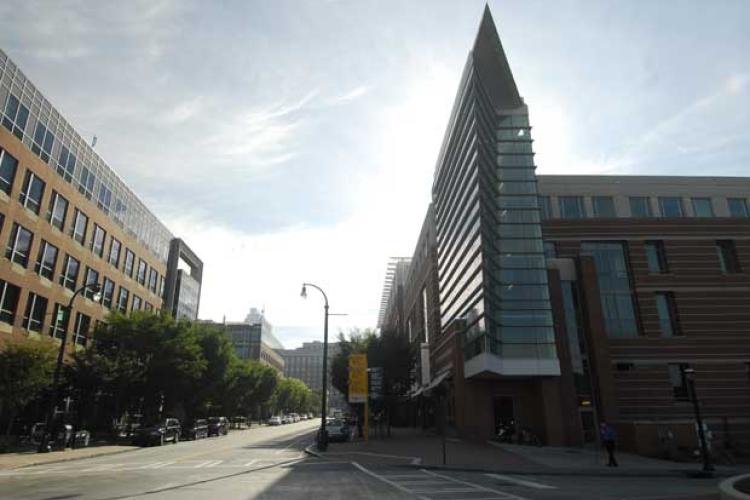 Exterior of the Georgia Tech Global Learning Center